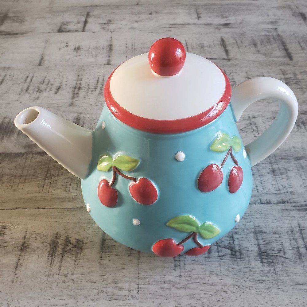Cherry Teapot